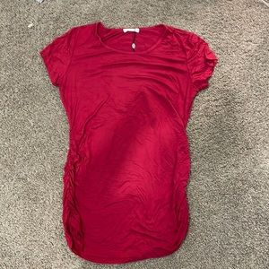 Maternity short sleeve shirt